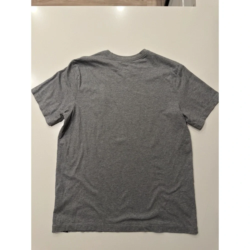 Jordan Jumpman Air Embroidered Tee AH5296-091 Carbon Heather Mens L Gray